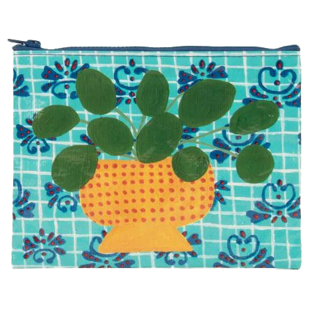 Pretty Plant Zipper Pouch