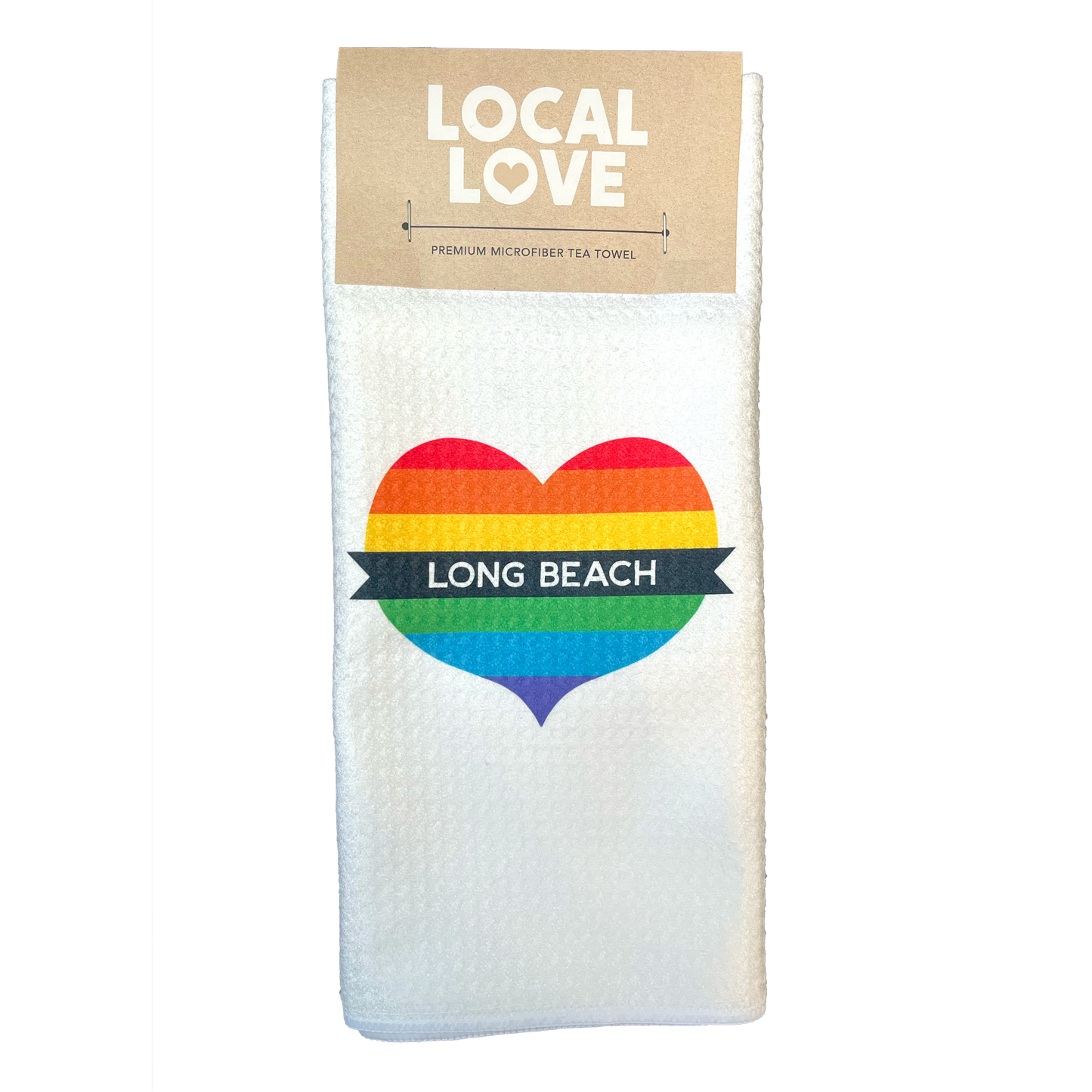 Pride Long Beach Tea Towel