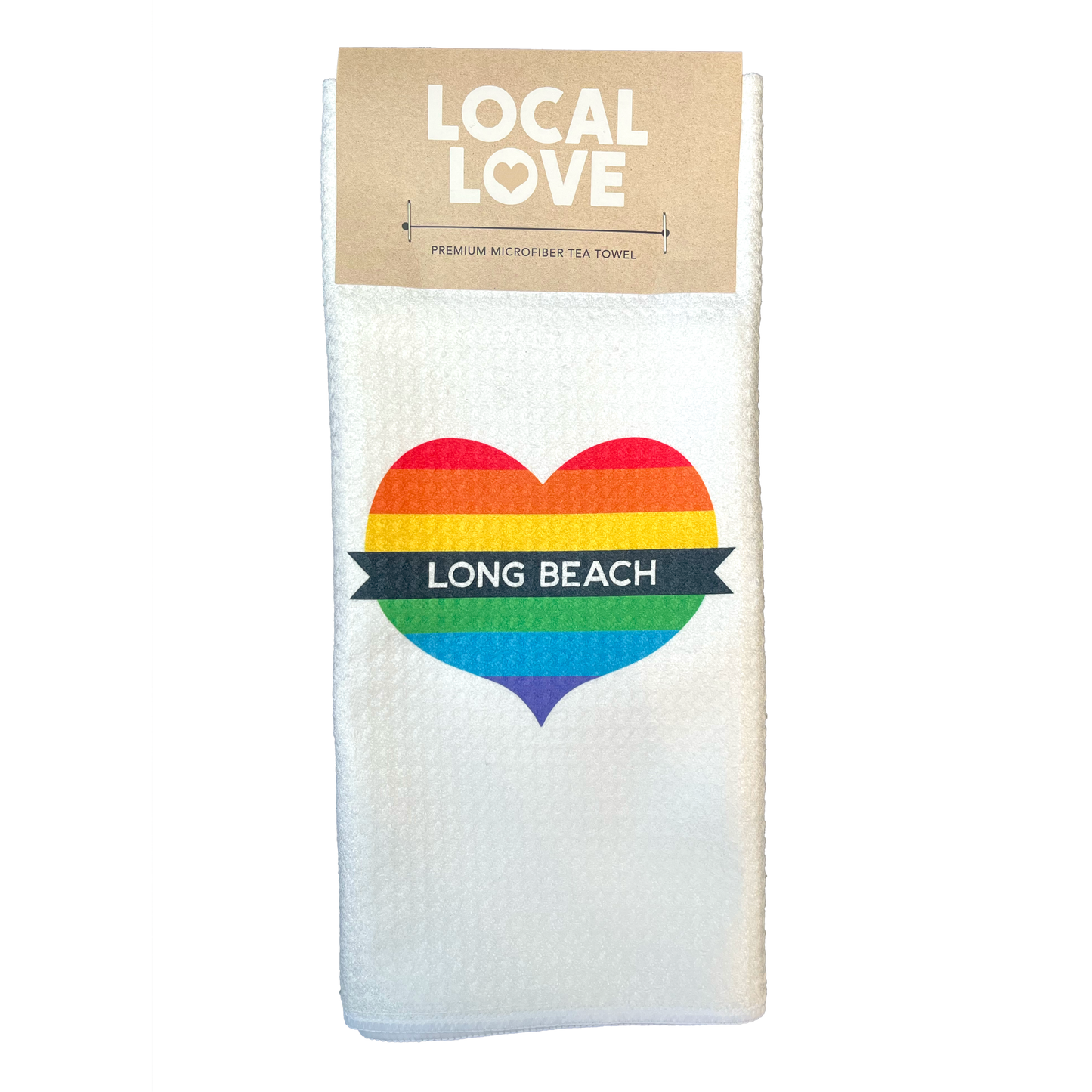 Pride Long Beach Tea Towel