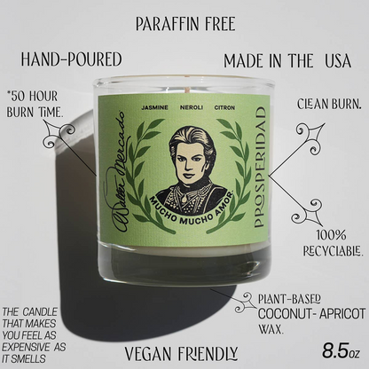 Prosperidad Walter Mercado Candle