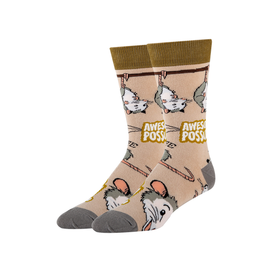 Anything is Possumble - Men's Socks