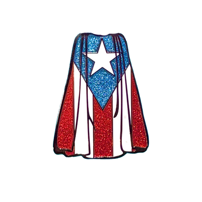 Puerto Rico Walter Mercado Enamel Pin