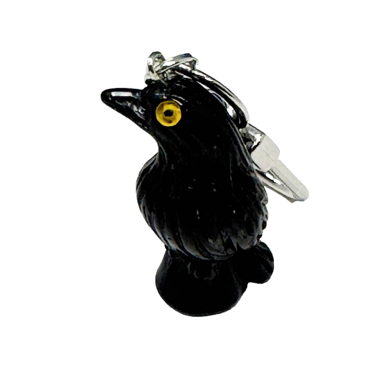 Mini Raven Keychain
