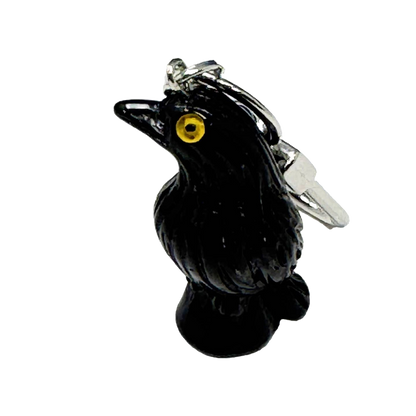 Mini Raven Keychain