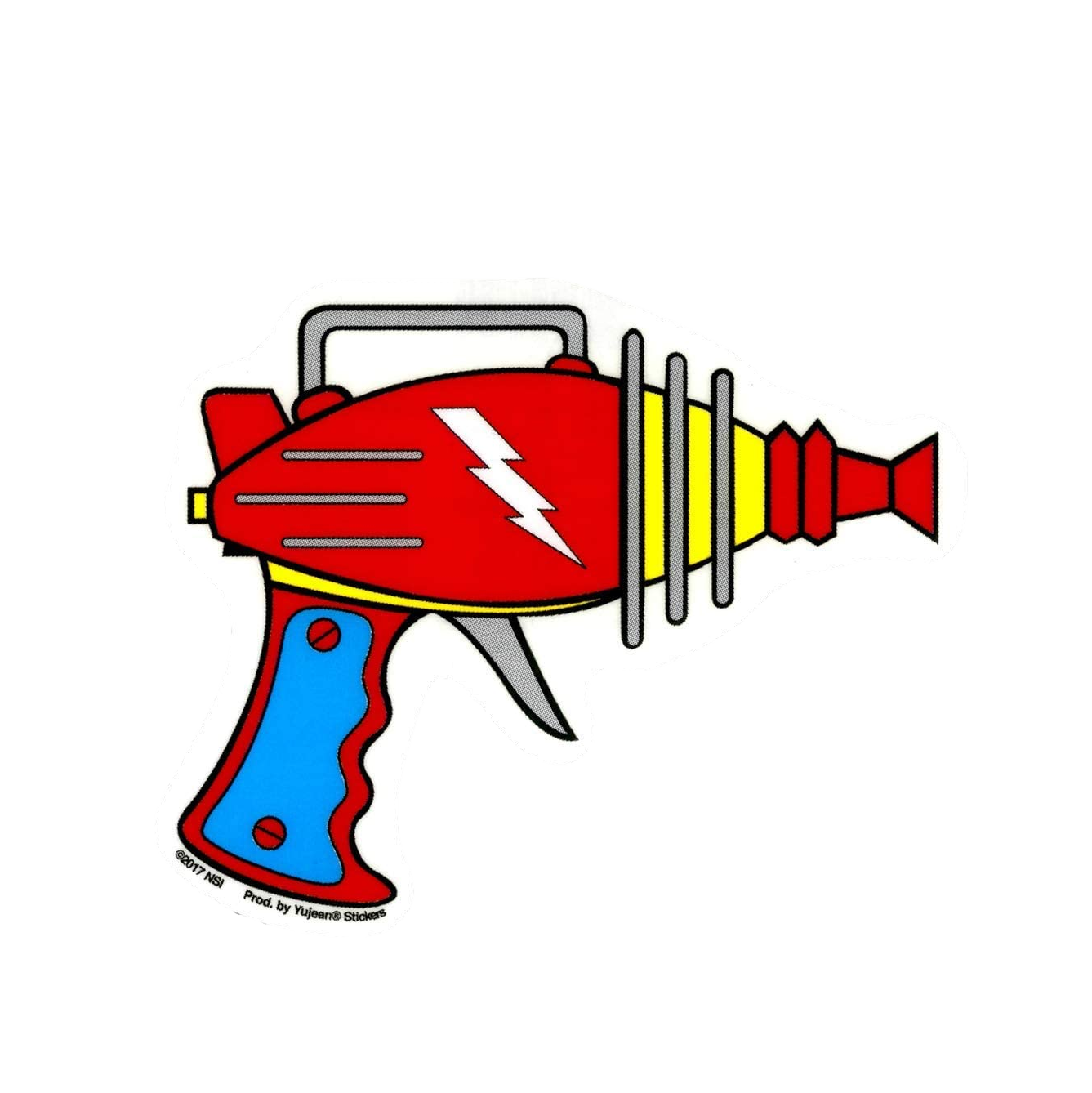 Ray Gun Decal Sticker