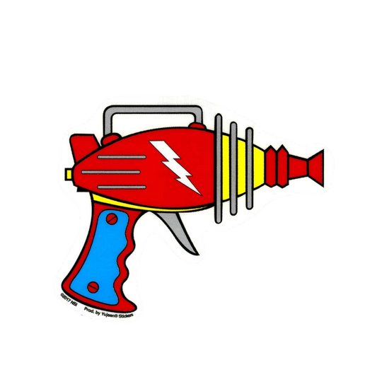 Ray Gun Decal Sticker