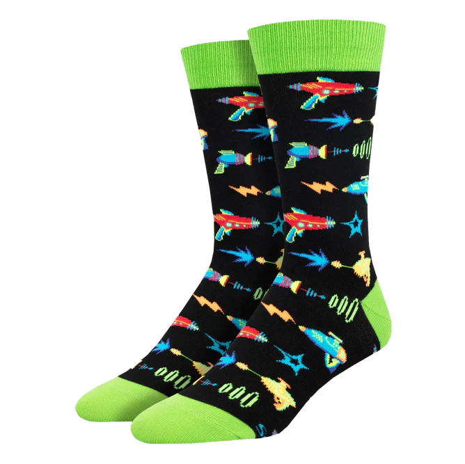 Ray Gun Blaster - Men's Socks