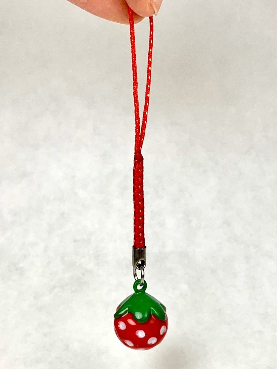 Strawberry Bell Keychain