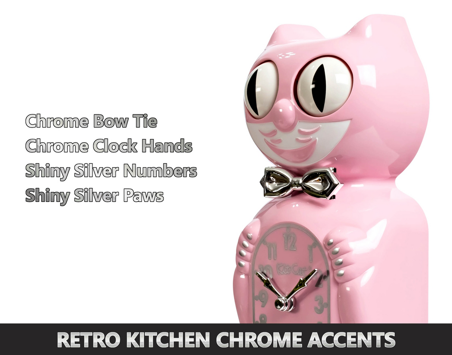 Retro Kitchen Edition Kit-Cat Klock!