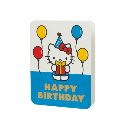 Retro Hello Kitty Deluxe Birthday Card