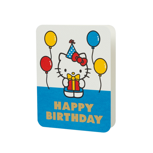 Retro Hello Kitty Deluxe Birthday Card