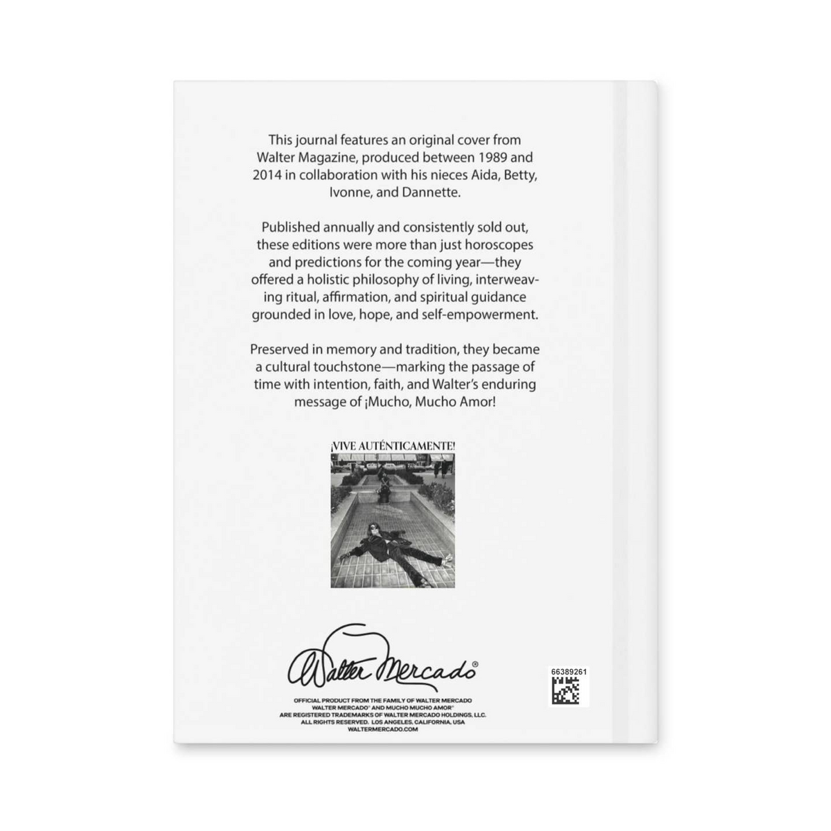 Magazine Retro 1998 Walter Mercado Notebook