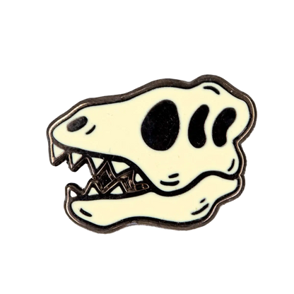 T Rex Skull Pin