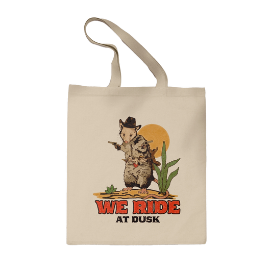 Opossum Cowboy Tote Bag