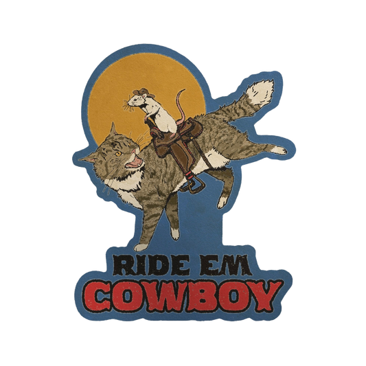 Ride Em Cowboy Sticker