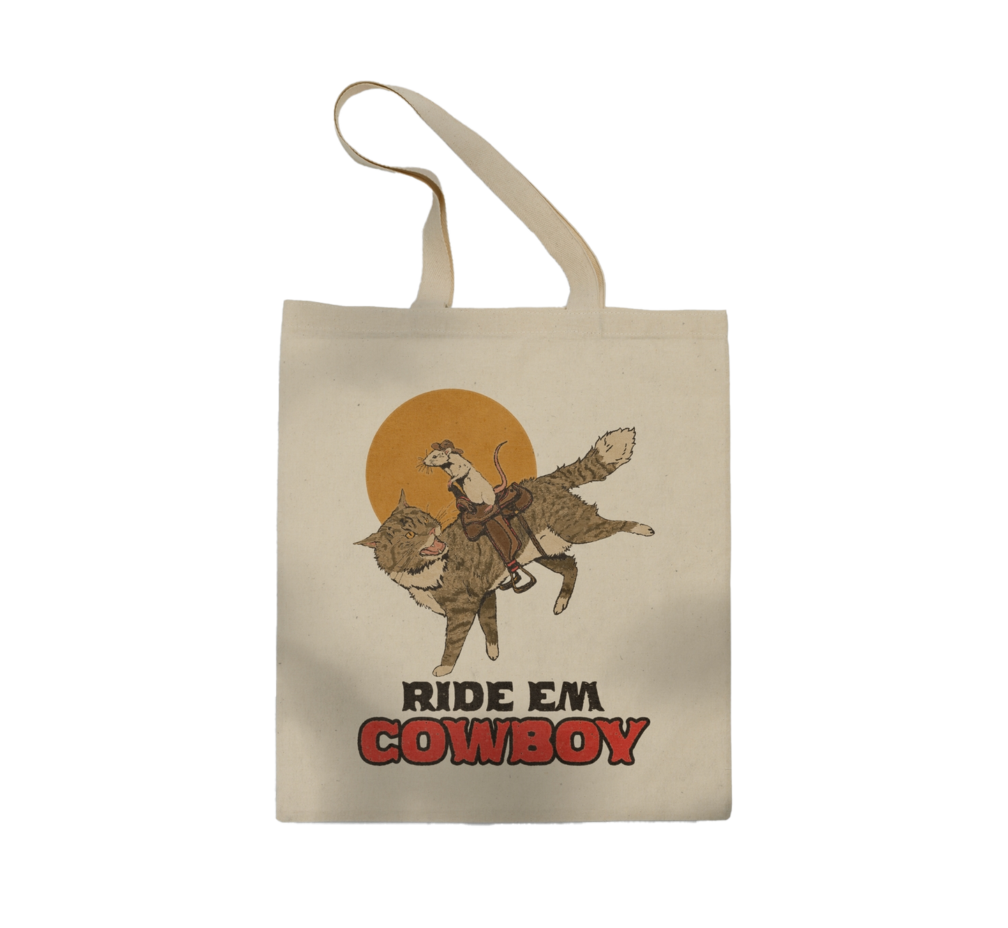 Ride Em Cowboy Tote Bag