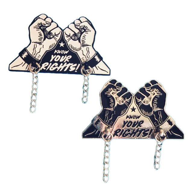 Know Your Rights Pin