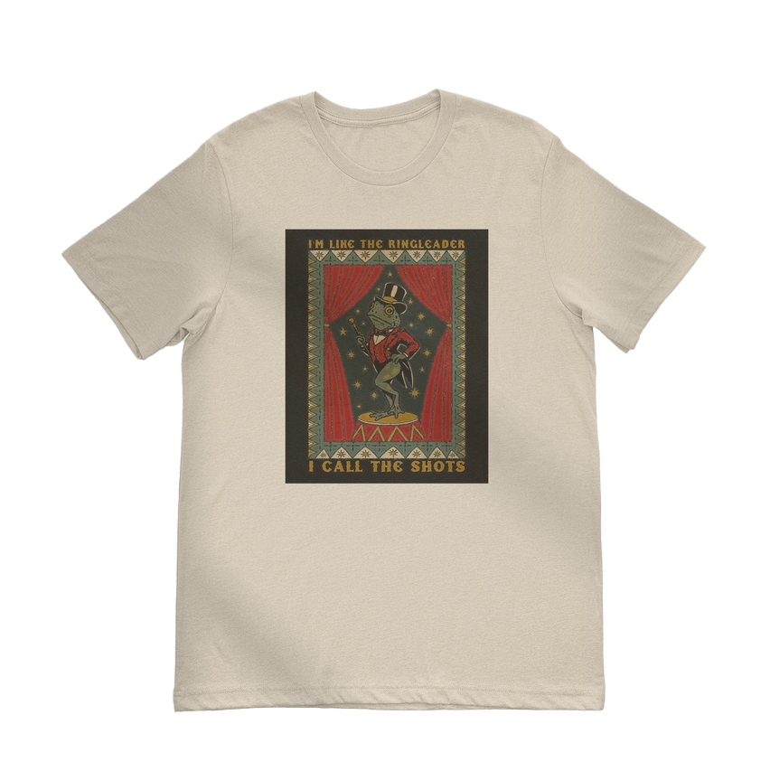 Circus Frog Ringleader Unisex Shirt
