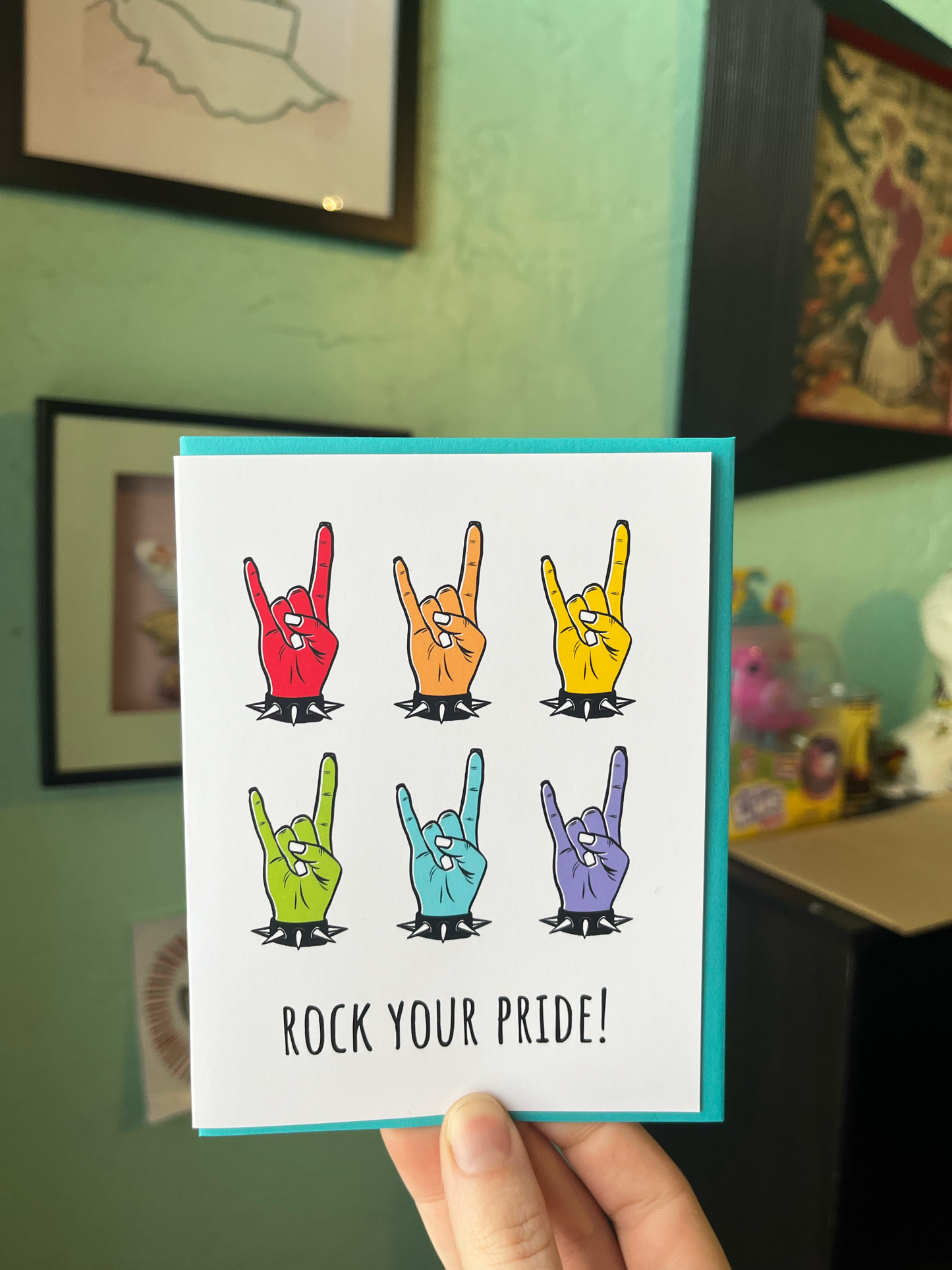 Rock Your Pride Greeting Card