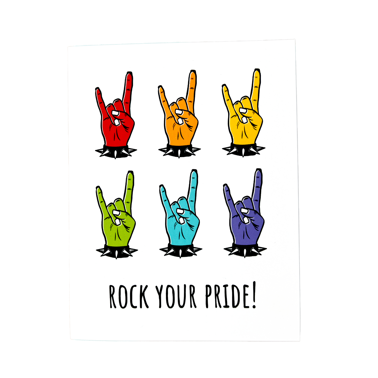 Rock Your Pride Greeting Card