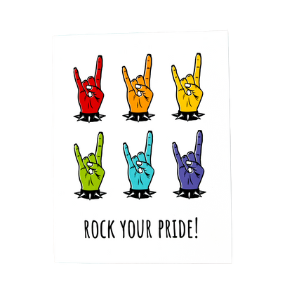 Rock Your Pride Greeting Card