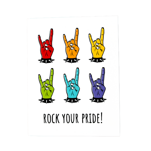 Rock Your Pride Greeting Card