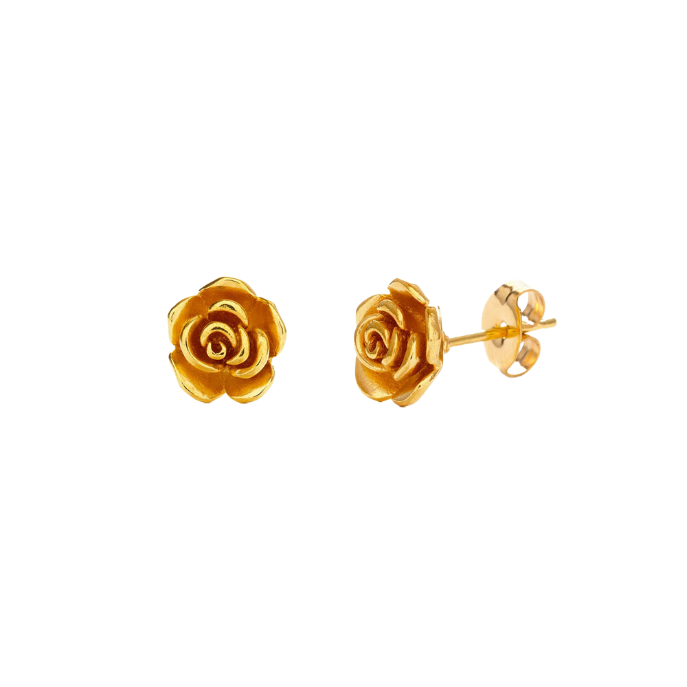 Rose Post Earrings
