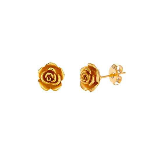 Rose Post Earrings