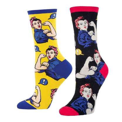 Rosie the Riveter - Woman's Socks