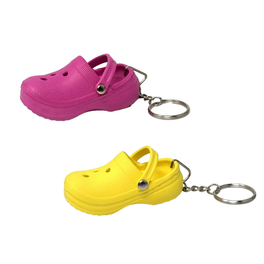 Rubber Clog Key Chain