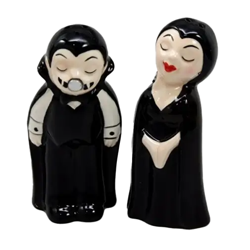 Love At First Bite Salt and Pepper Shaker Set