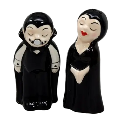 Love At First Bite Salt and Pepper Shaker Set