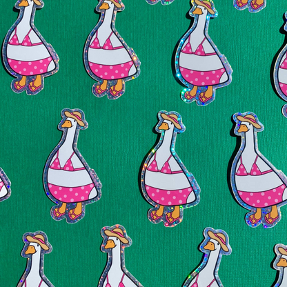 Sandy Goose Sticker