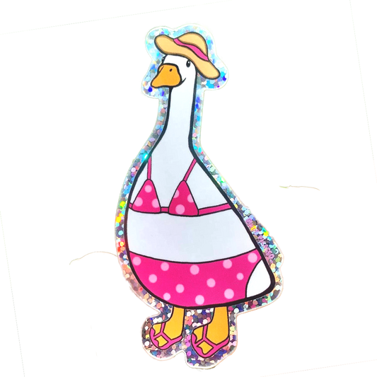 Sandy Goose Sticker