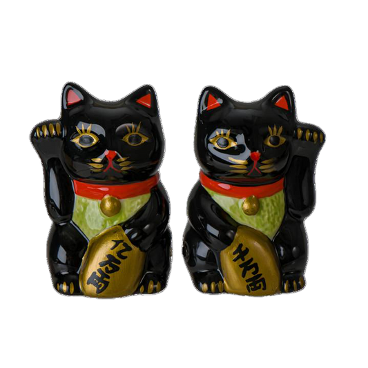 Maneki Neko Salt and Pepper Shaker