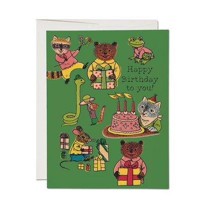 Richard Scarry Critter Wishes Birthday Card