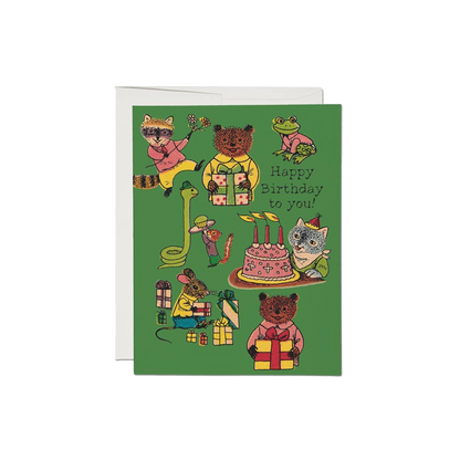 Richard Scarry Critter Wishes Birthday Card