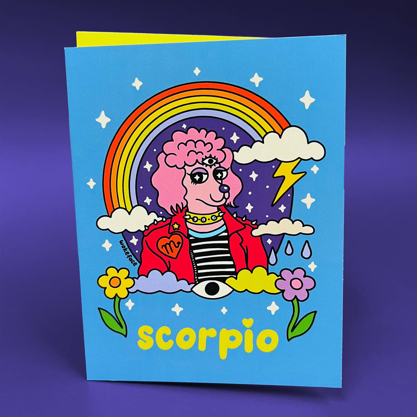 Whimsical Zodiac Birthday Card