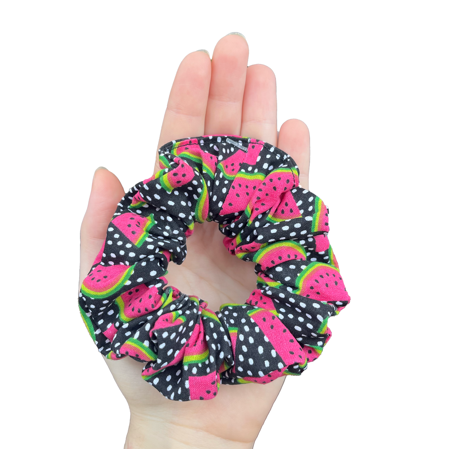 Summer Watermelon Handmade Scrunchy