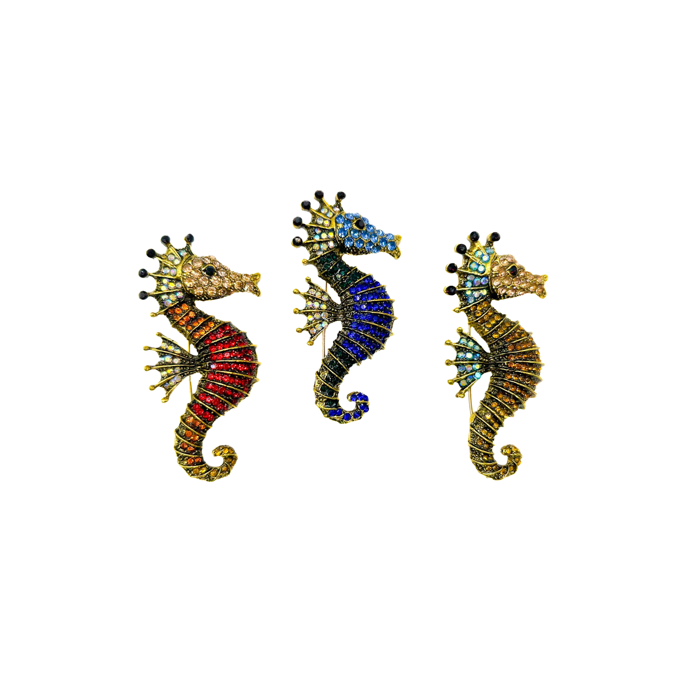 Seahorse Brooch