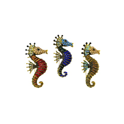Seahorse Brooch