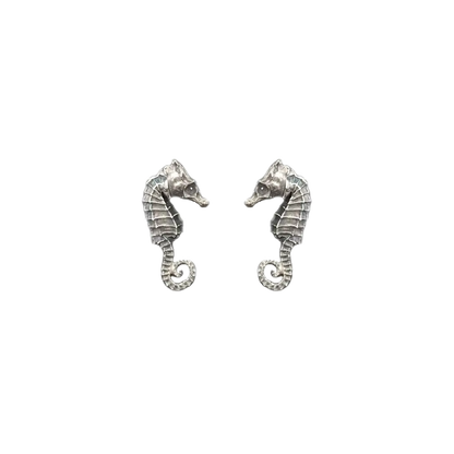 Deep Sea Seahorse Post Earrings