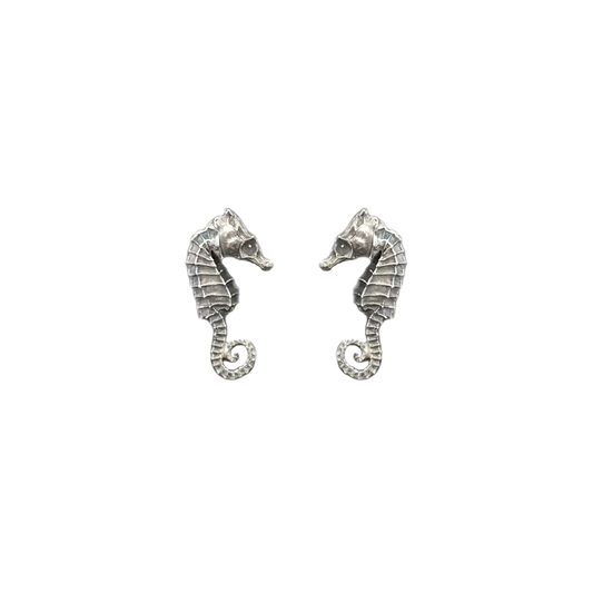 Deep Sea Seahorse Post Earrings