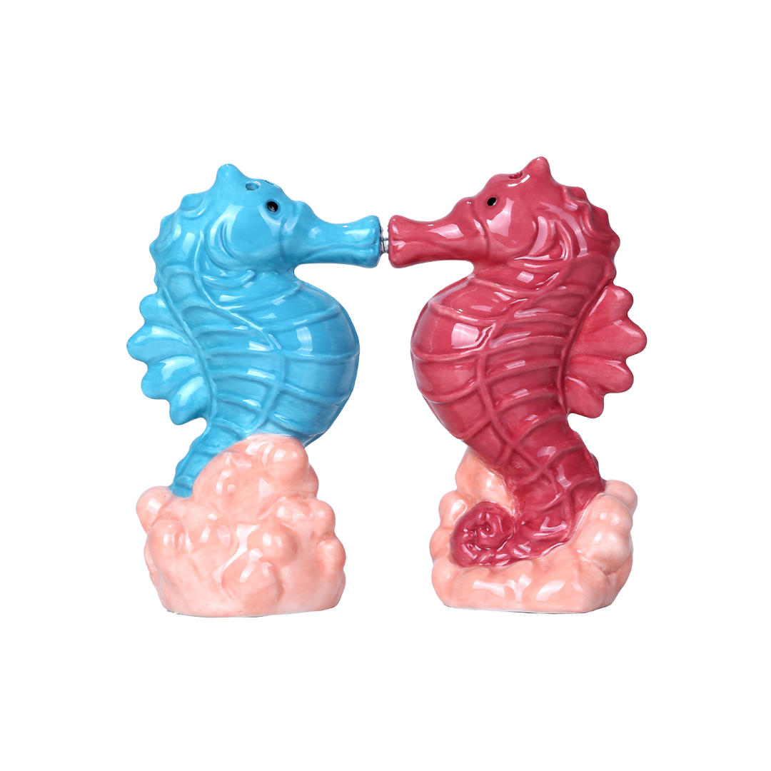Sea Horses Salt & Pepper Shaker Set