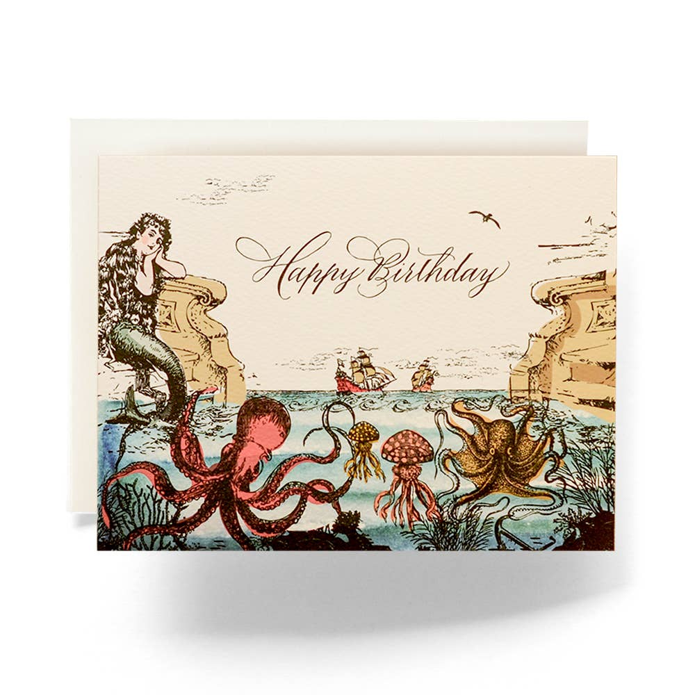 Sea Odyssey Birthday Card
