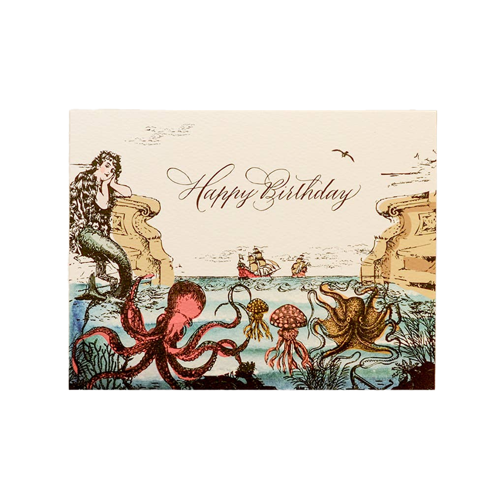 Sea Odyssey Birthday Card