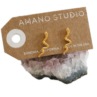 Serpent Post Earrings