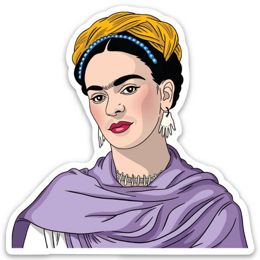 Frida Shawl Vinyl Sticker