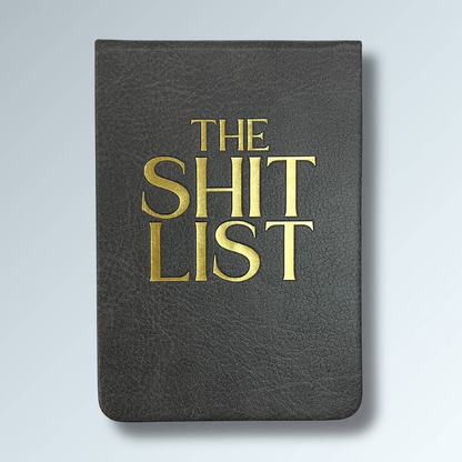 The Shit List Leatherette Pocket Journal