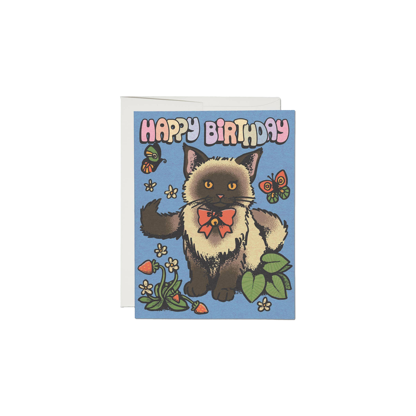 Siamese Birthday Greeting Card